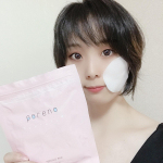 「ピーリングパッド　poreno（ポアノ）」ご紹介！化粧品のプロが選んだ美容成分をたっぷりと配合したピーリングパッド ポアノ。表の凸凹した面で拭くと洗顔の代わりとして。裏の滑からかな面は肌のキ…のInstagram画像