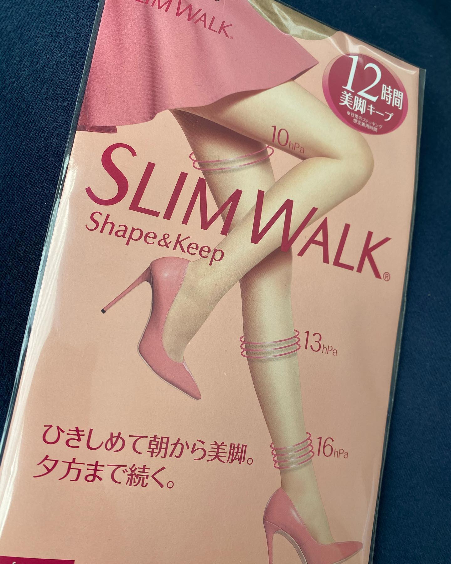 口コミ投稿：.スリムウォークシェイプアンドキープをお試ししました〜🧸🌷着圧なので履く時は少し気…