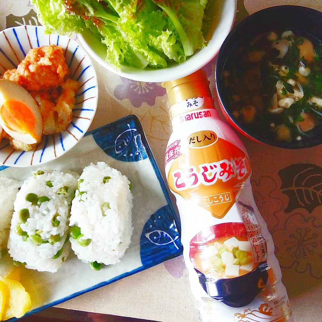 口コミ投稿：﻿﻿✨マルサン✨鮮度のこうじみそ﻿﻿﻿みそ業界初！鮮度ボトルを採用した﻿だし入りの液状…
