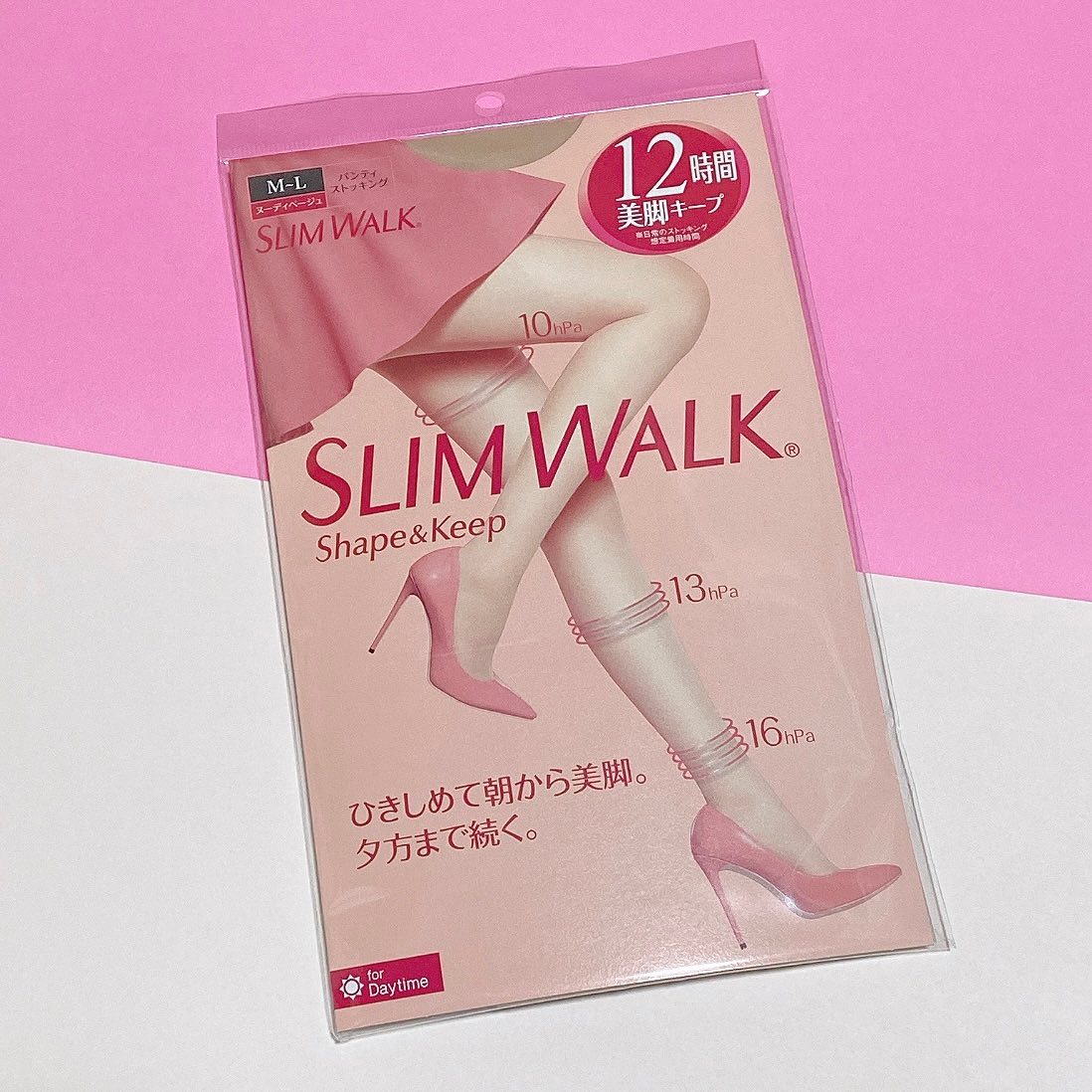 口コミ投稿：..スリムウォーク　シェイプ＆キープストッキング普通のストッキングに見えて実は着…