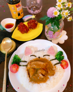 😸Happy Meow curry🍛Curcumin inside curry can increase levels of a protein called CAMP that helps …のInstagram画像