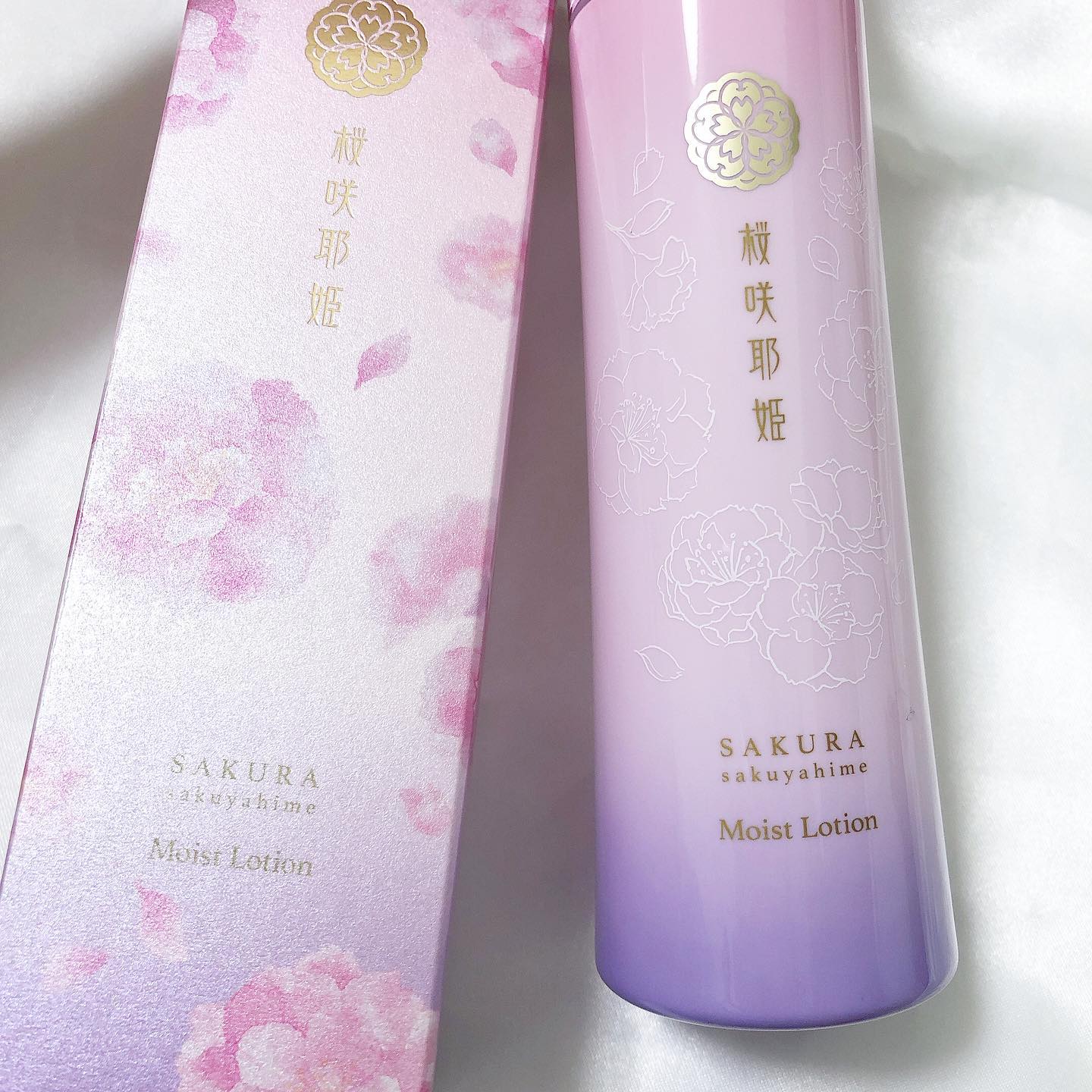 口コミ投稿：.推しコスメ♡以前から桜咲耶姫（モイストローション）とクリームを使ってます🌸スキン…