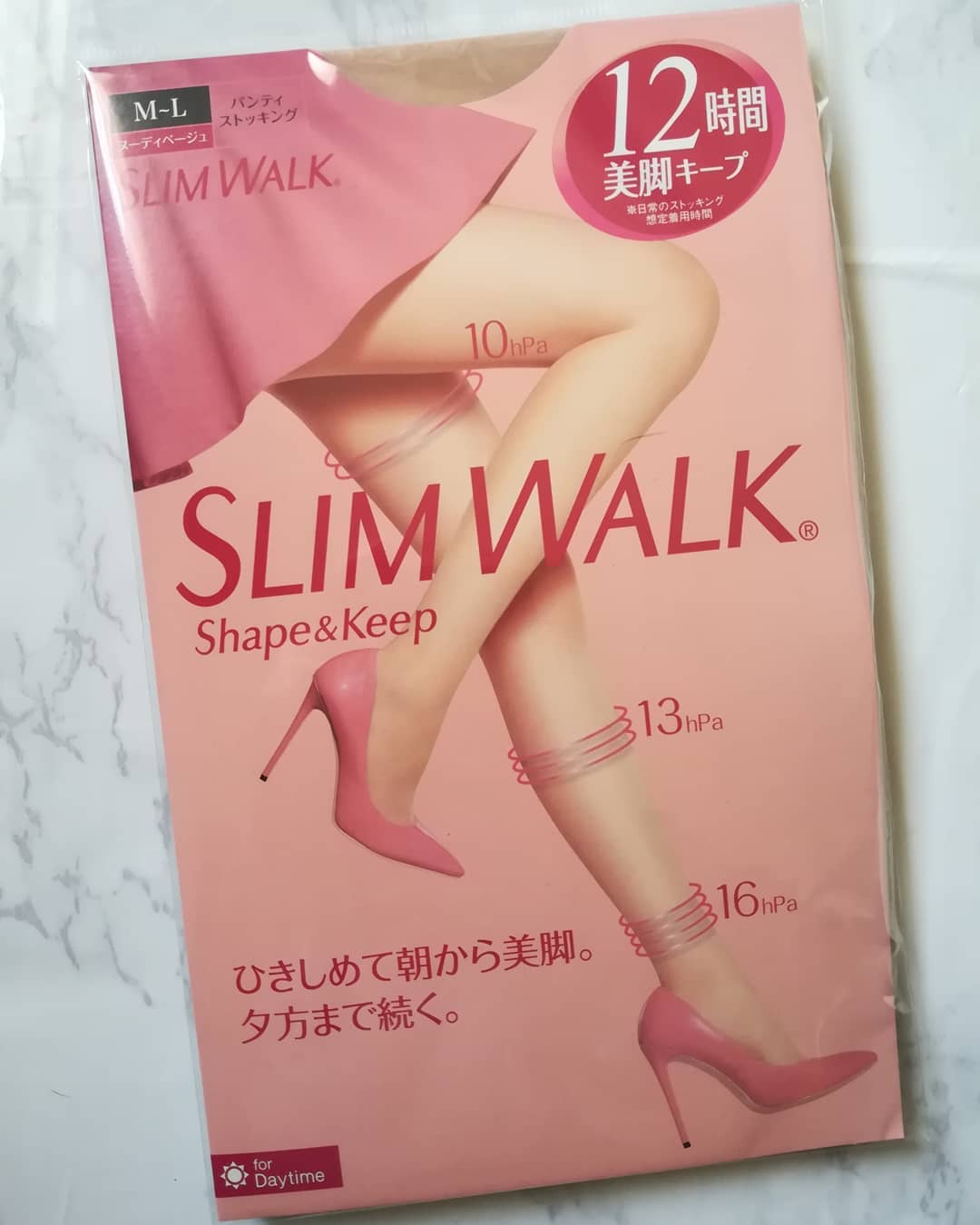 口コミ投稿：スリムウォーク　シェイプ＆キープストッキング お試ししています。美しくひきしめて…