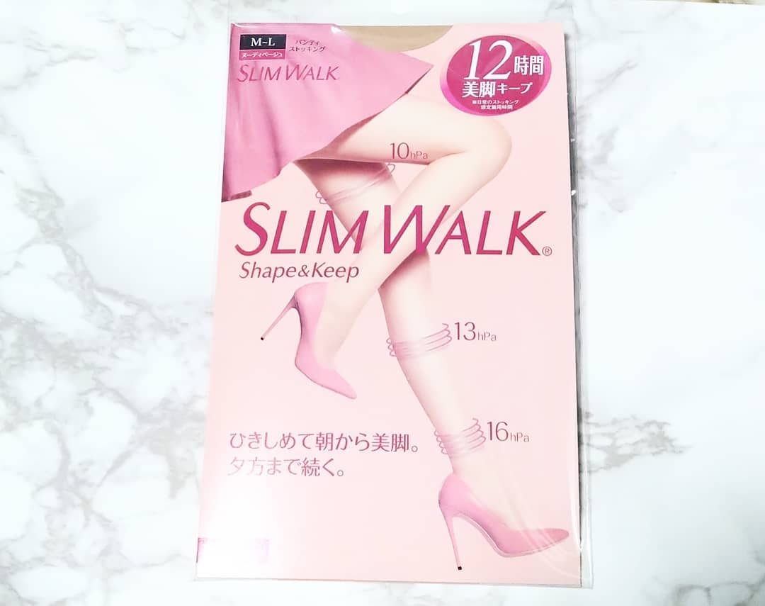 口コミ投稿：スリムウォーク　シェイプ＆キープストッキング普通のストッキングより素材も良く伸…
