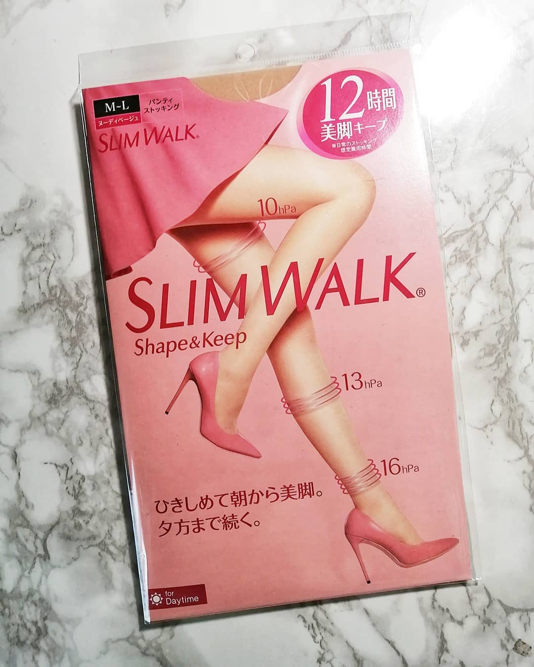 口コミ投稿：【スリムウォーク　シェイプ＆キープストッキング】美しくひきしめて、朝の美脚を夕…
