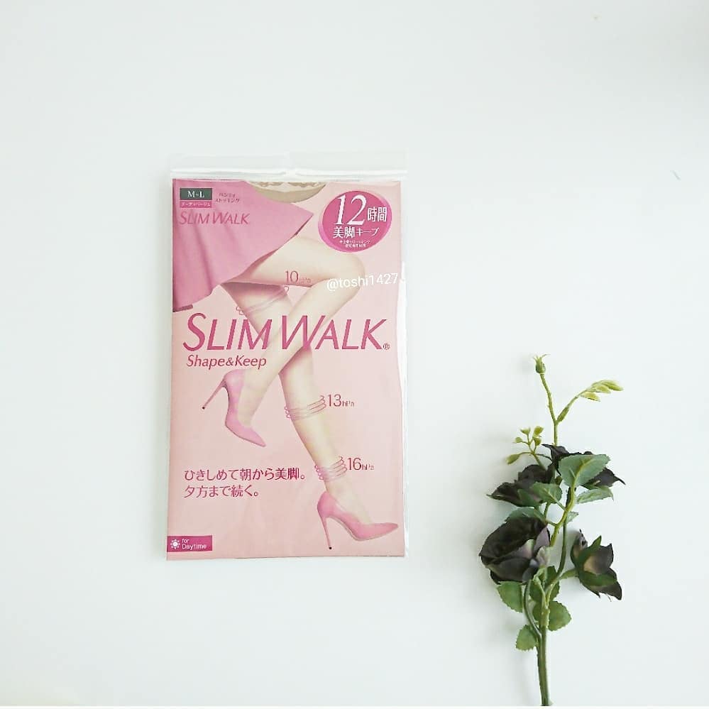 口コミ投稿：・・・『SLIMWALK パンティストッキング』・・・引き締めて朝から美脚。夕方まで続く…