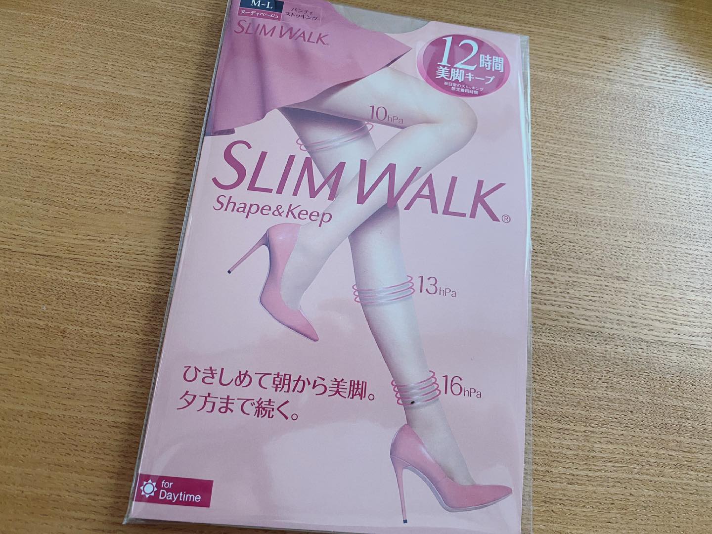口コミ投稿：スリムウォーク　シェイプ＆キープストッキング美しくひきしめて、朝の美脚を夕方ま…