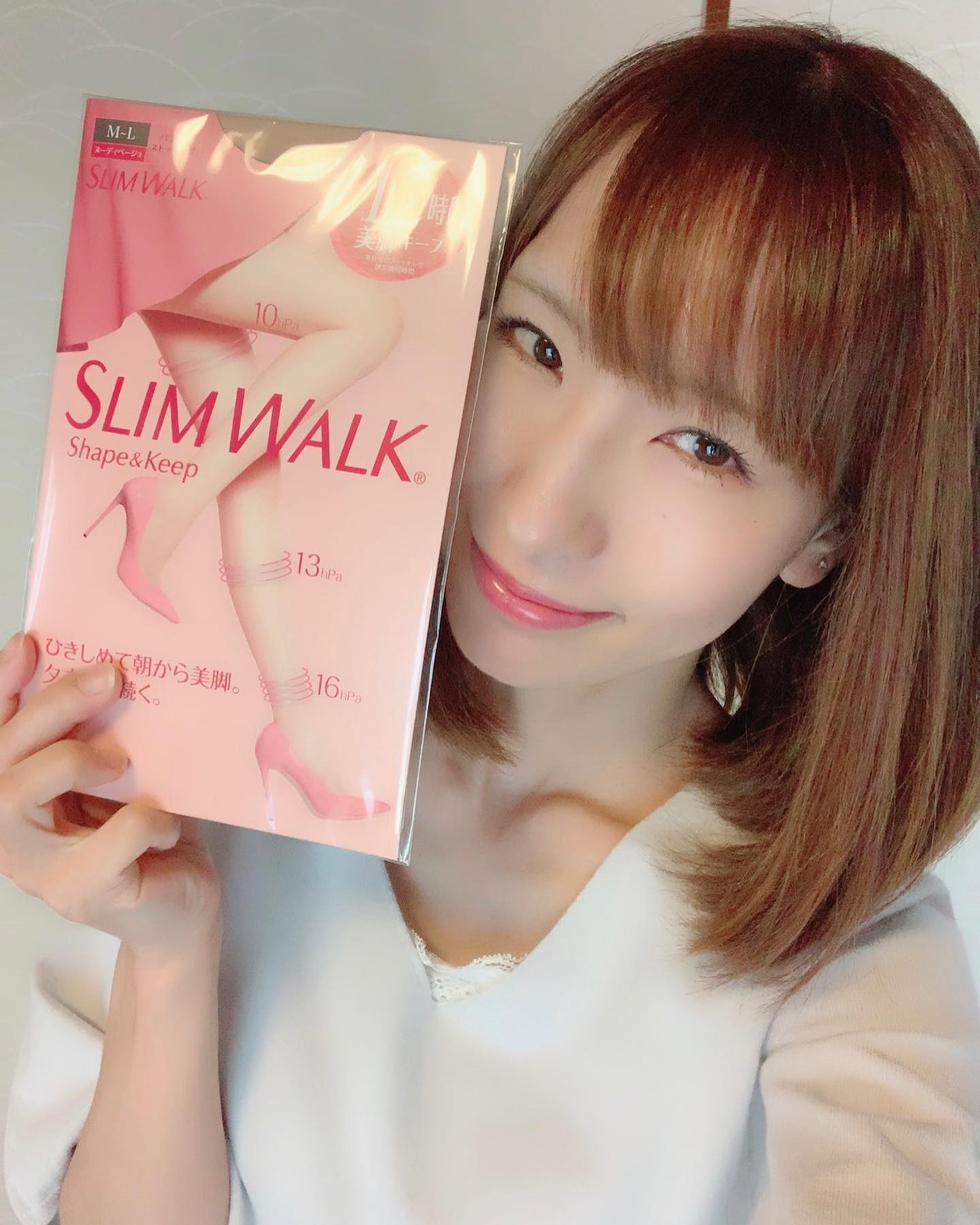 口コミ投稿：ご縁がありまして、スリムウォーク　シェイプ＆キープストッキングのモニターをさせ…