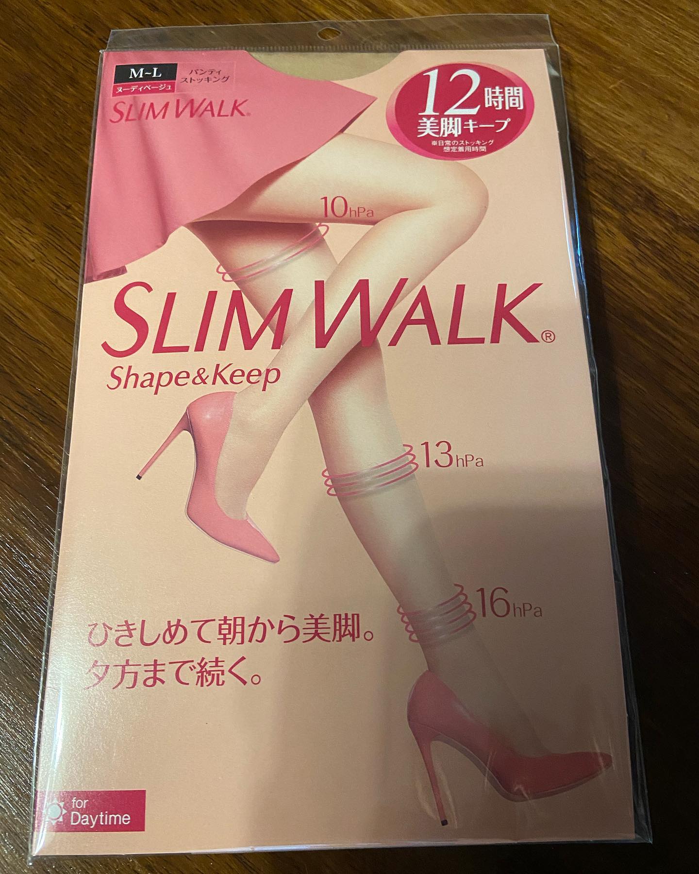 口コミ投稿：スリムウォークをお試ししました✨手を入れた瞬間！締め付けが強かったので、私の脚で…