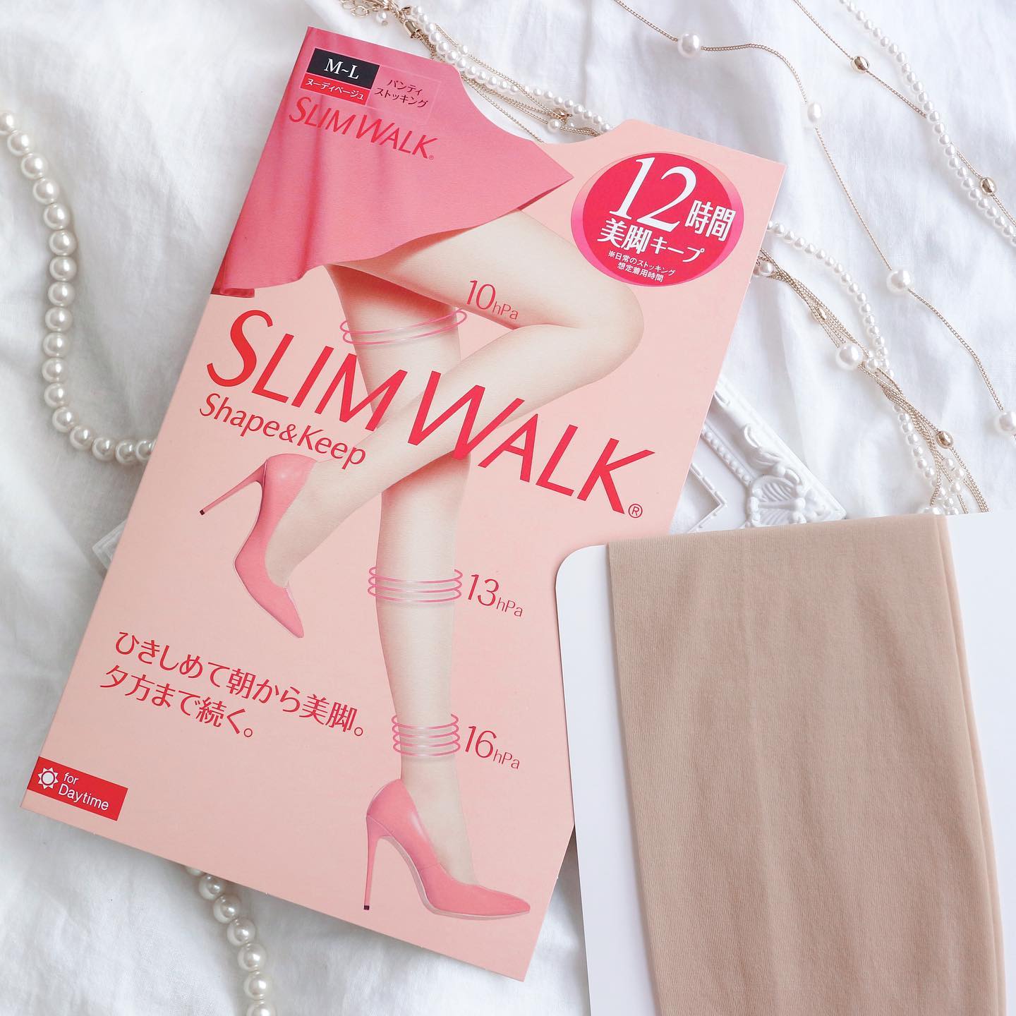 口コミ投稿：.@slimwalk_pip.スリムウォーク シェイプ＆キープストッキングを使用してみました💗.…