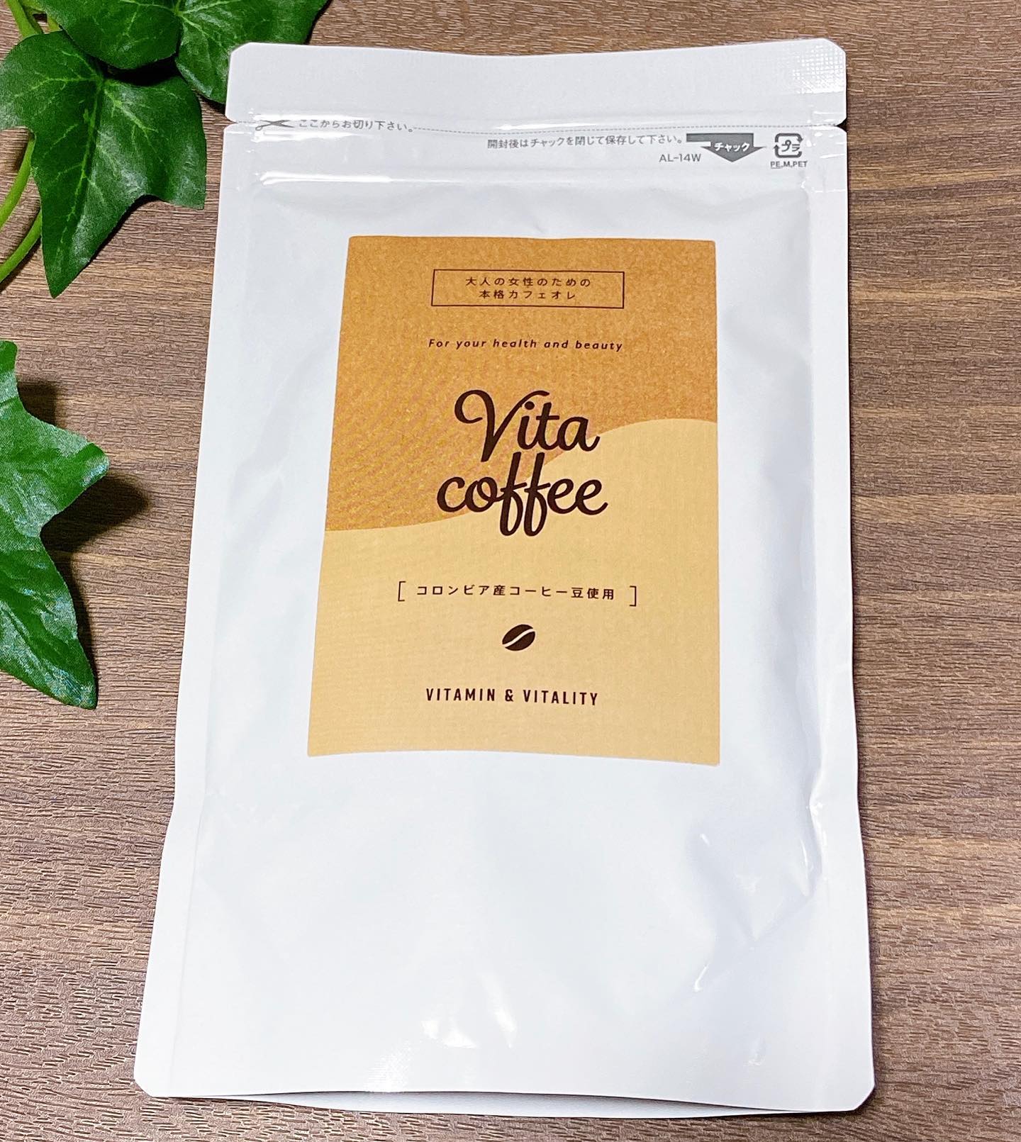 口コミ投稿：「Vita Coffee」を飲んでみました☺️〜大人女性の元気のための本格カフェオレ〜コーヒ…