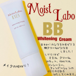 モイストラボ　BB ホワイトニングクリームを使ってみました！こちらは日本初のシワを改善出来るBBクリームなのです✨化粧下地、ファンデーションの機能の他にも美容液、クリームUVカット、コ…のInstagram画像