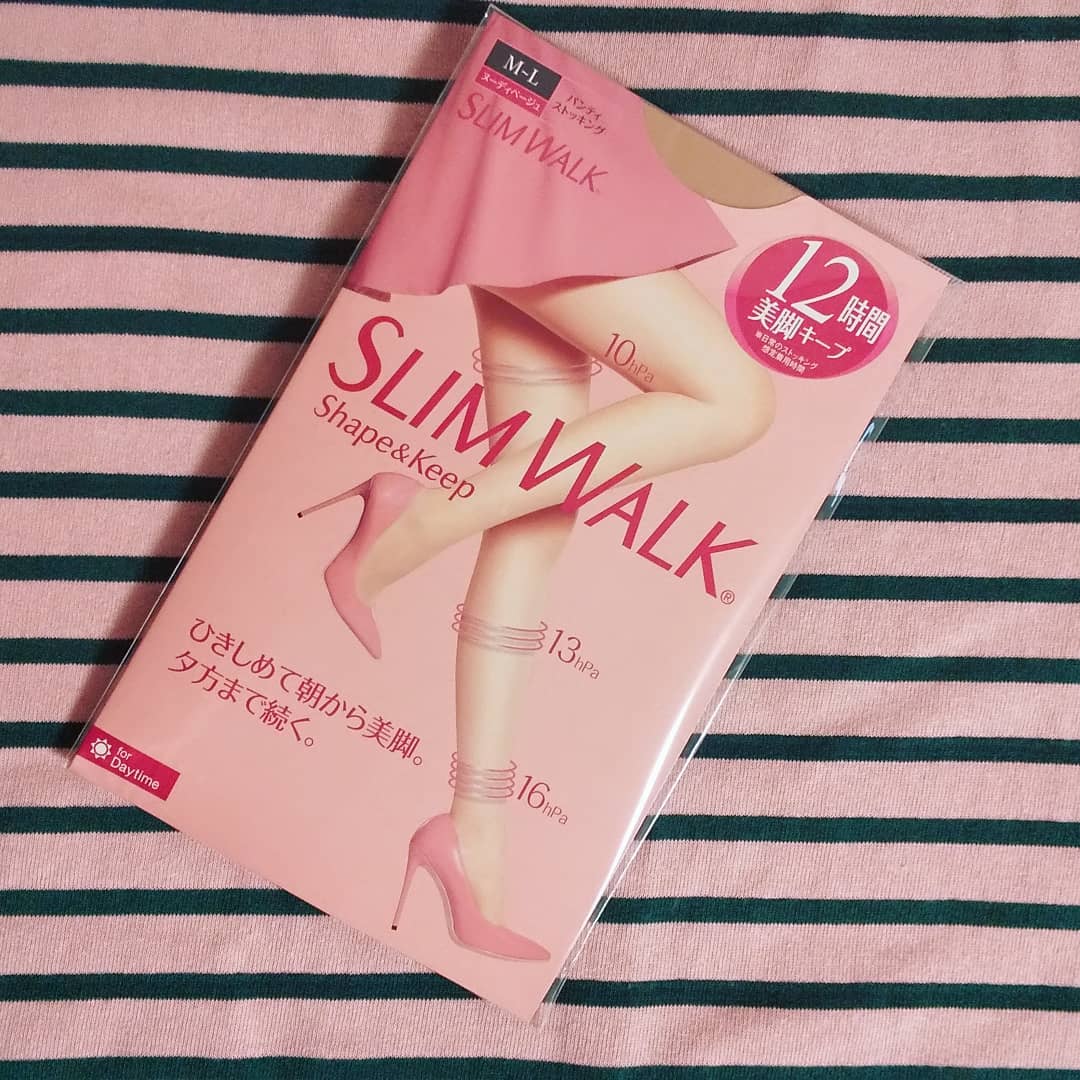 口コミ投稿：@slimwalk_pip 様のmoniplaﾌｧﾝﾌﾞﾛｸﾞﾓﾆﾀｰに当選✨【SLIM WALK】Shape＆Keepヌーディベ…