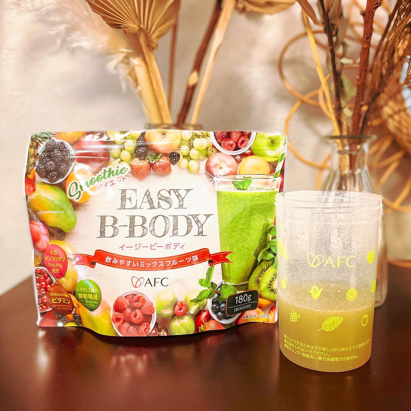 口コミ投稿：𓂃ゆるっと置き換えダイエット中🤭🌿EASY B-BODY（イージービーボディ）180g 30日分スプ…