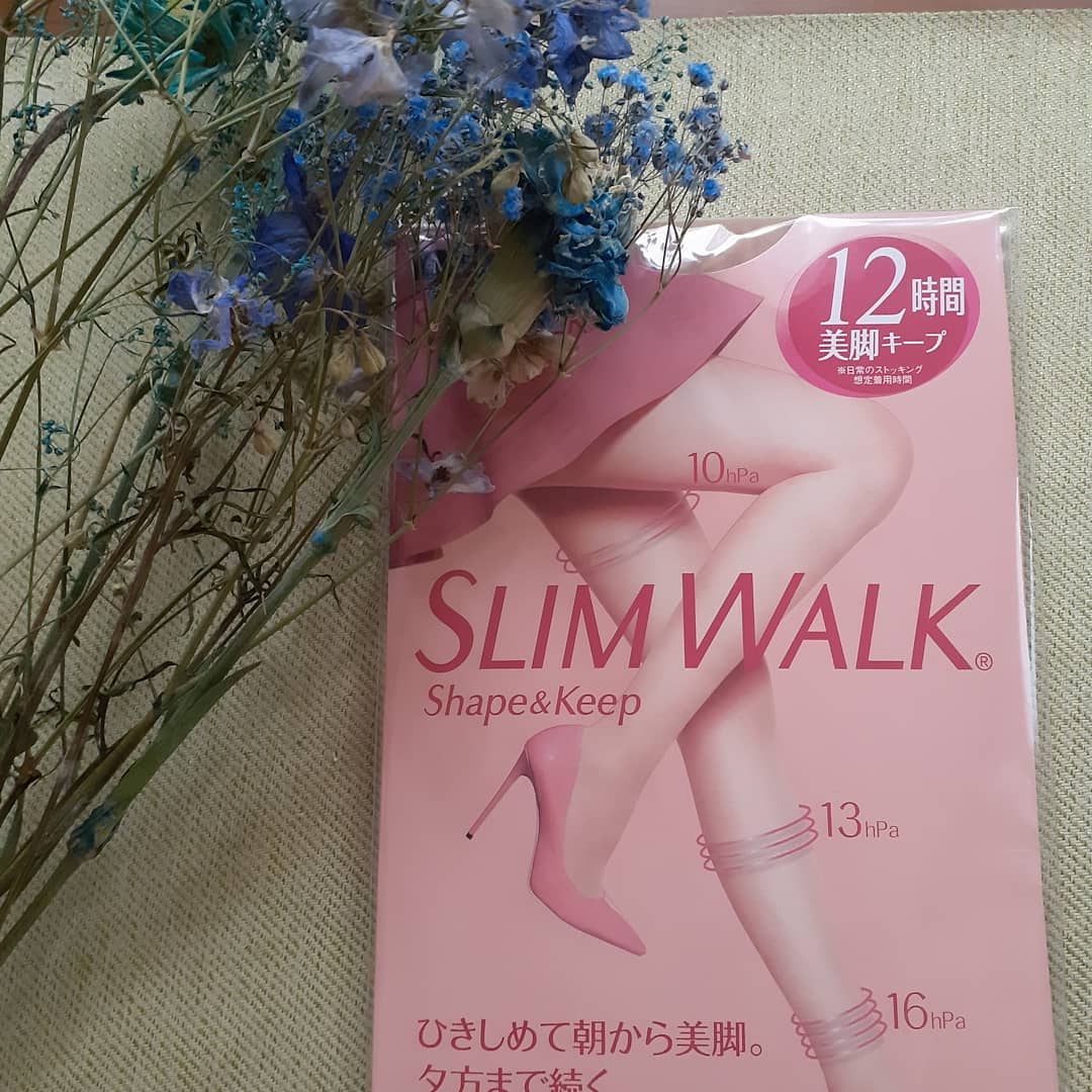 口コミ投稿：#スリムウォーク #SLIMWALK #着圧ストッキング #シェイプアンドキープ #monipla #pip…