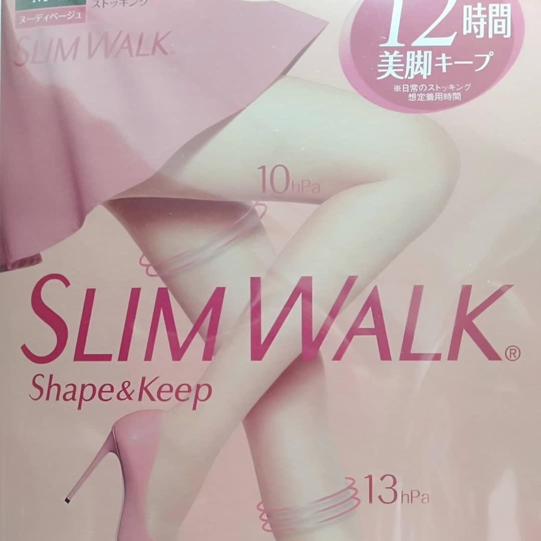 口コミ投稿：しっかり着圧でも快適な履き心地のストッキンクです☆彡#スリムウォーク #SLIMWALK #…