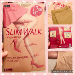 スリムウォークのシェイプ&キープストッキングを使ってみました。スリムウォークといえば足を細く見せてくれるイメージですよね。引き締め効果が高いストッキングです。お腹周りはゆったり設計で、…のInstagram画像