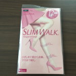 rankoro4スリムウォーク　シェイプ＆キープストッキングをご紹介します！まずは商品説明から。美しくひきしめて、朝の美脚を夕方までキープ！スリムウォークの着圧ストッキング「シェイプ＆キープ…のInstagram画像