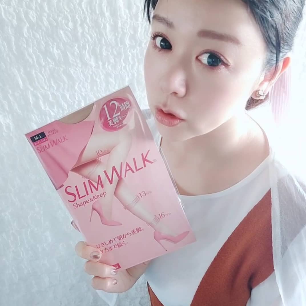 口コミ投稿：美しくひきしめて、朝の美脚を夕方までキープ！「スリムウォーク 着圧ストッキング …