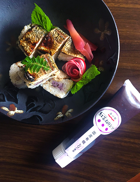 口コミ：1年越しの焼き鯖棒寿司。の画像（1枚目）
