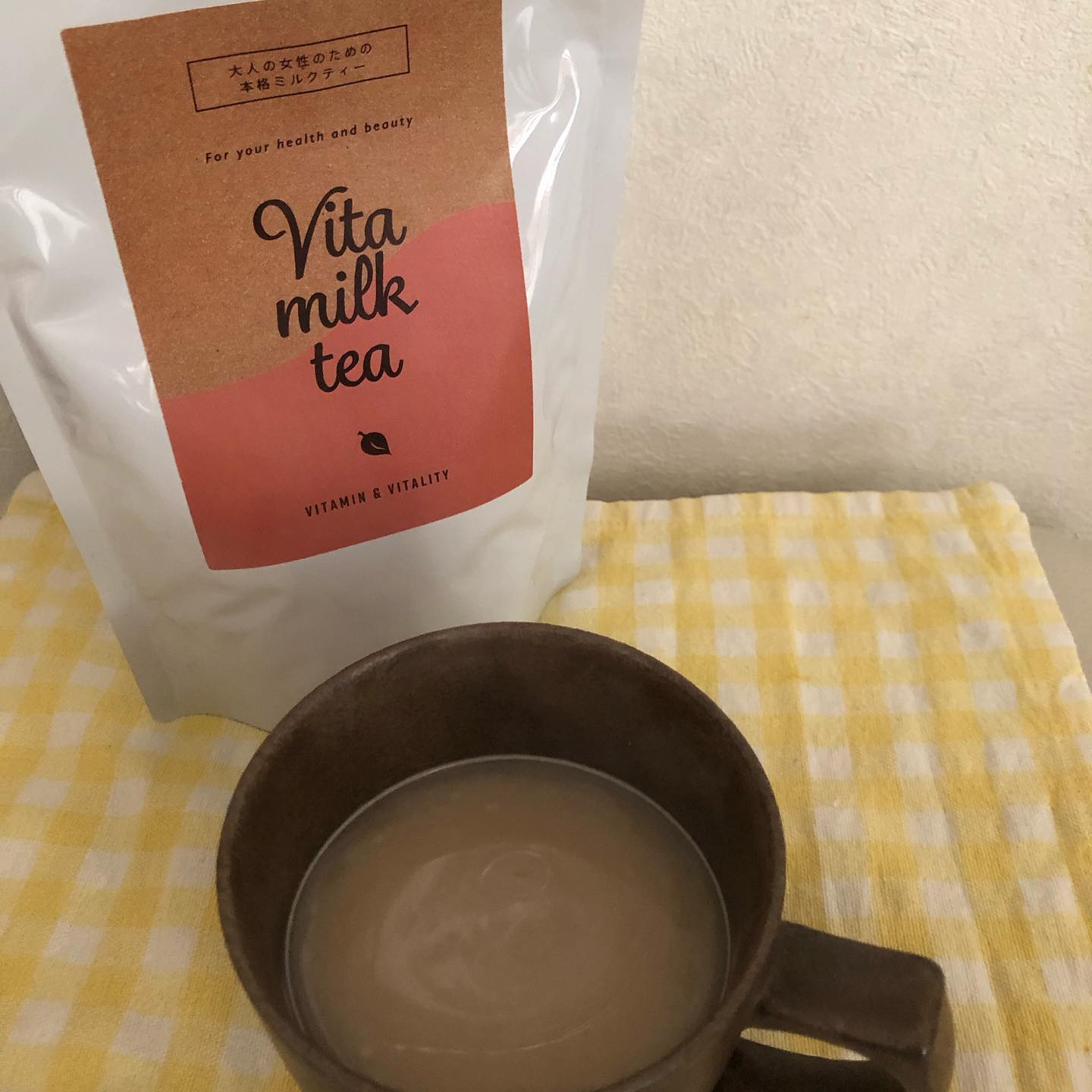口コミ投稿：【Vita Milk Tea】大人の女性のための本格ミルクティー！★一杯で不足しがちな食物繊…