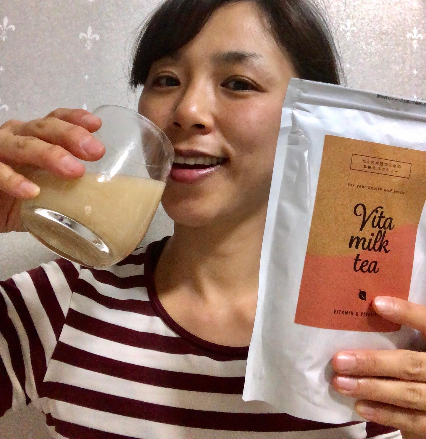 口コミ投稿：健康コーポレーションのVita Milk Tea大人女性の元気のための本格ミルクティーになっ…