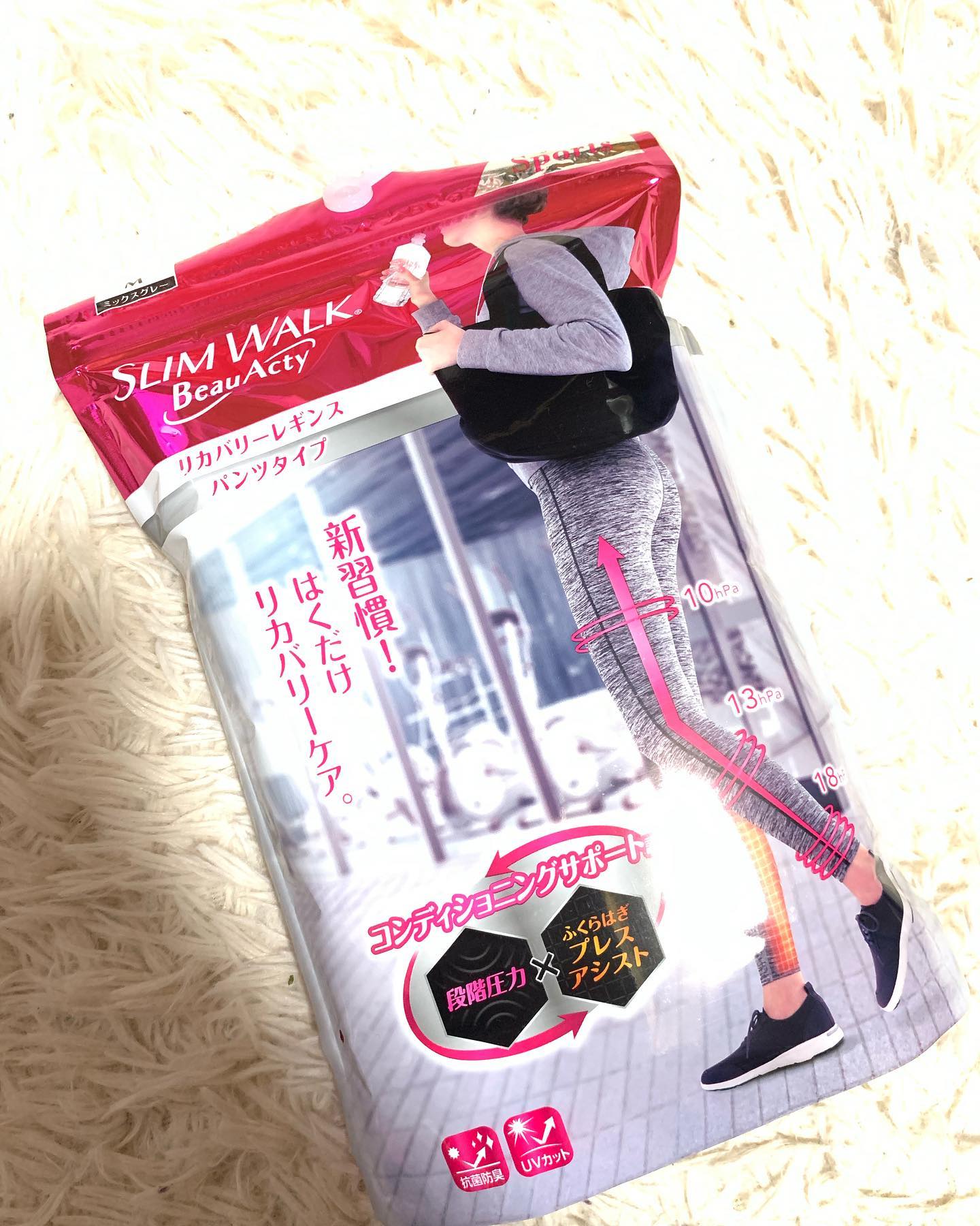 口コミ投稿：...@slimwalk_pip 【スリムウォーク　Beau-Actyリカバリーレギンス】...産後ダイエッ…