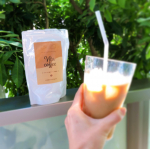 大人の女性のための本格カフェオレ ☕️Vita Coffeeは女性に嬉しいビタミンや鉄分、食物繊維がたっぷり詰まってるよ🌟甘いの苦手だから、カフェオレ作ってみた時に大丈夫かな💦って思っ…のInstagram画像