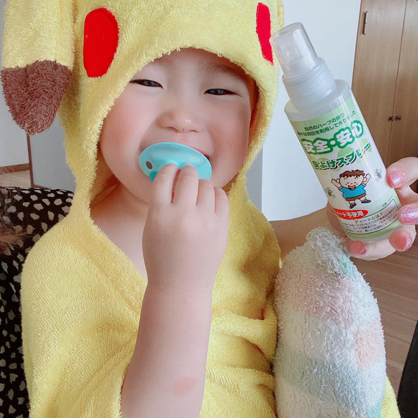 赤ちゃんにも安心 安全安心 無添加虫除けスプレー 100ml 23ワードさん