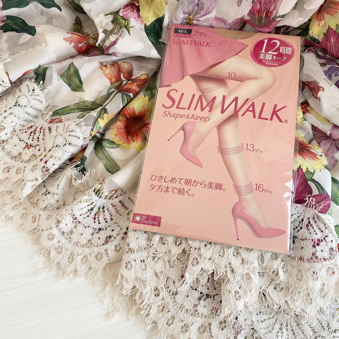 口コミ投稿：愛用中のSLIM WALK👠仕事で毎日ストッキング履くし、せっかく履くのなら、引き締めて…