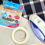 KAWAGUCHI 様の【水に強い布用両面テープ 幅15mm】をお試しさせていただきました😌お洗濯OKな布用両面テープです。水に強いので使い道も広がり、テープなので使いやすいです✨…のInstagram画像