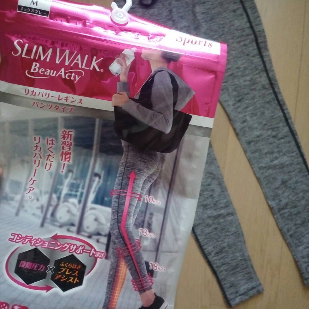 口コミ投稿：あのスリムウォークから、スポーツのためのレギンスが新登場です😀段階圧力とふくらは…