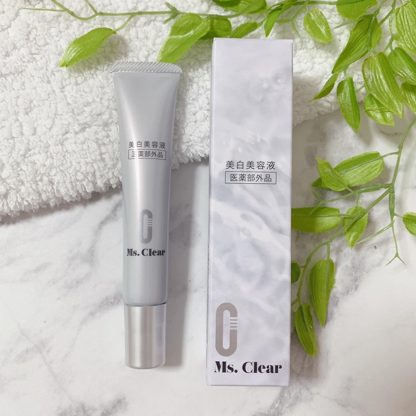 口コミ投稿：\ スキのない澄み肌へ/⁡⁡✨健康コーポレーション株式会社　Ms.clear美白美容液✨⁡⁡新発…