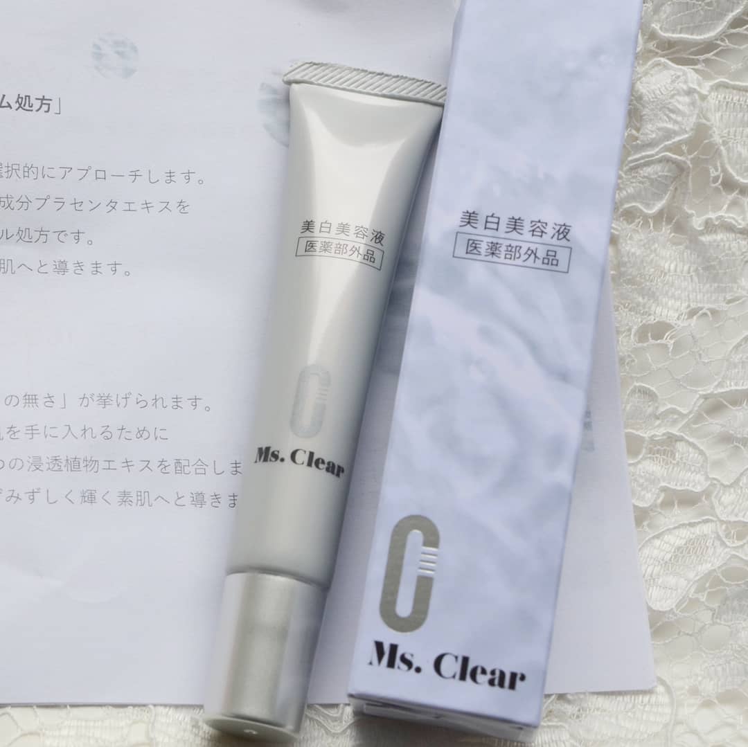 口コミ投稿：#Ms. Clear 美白美容液Ms. Clearシリーズは肌のムラに対して選択的にアプローチ。メ…