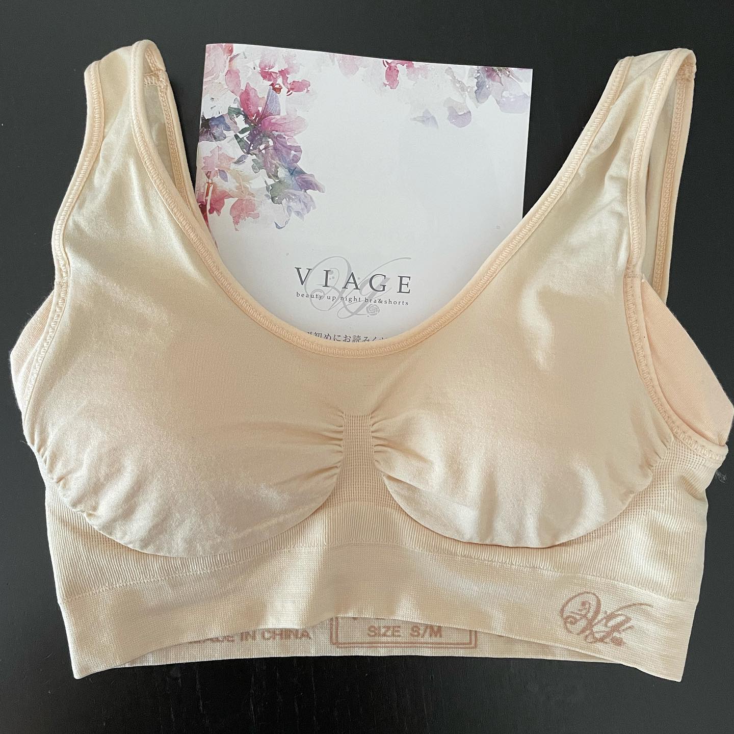 口コミ投稿：⁡Viageビューティアップナイトブラ❤️⁡ノンワイヤーで伸縮性抜群♪着心地がすっごく良…