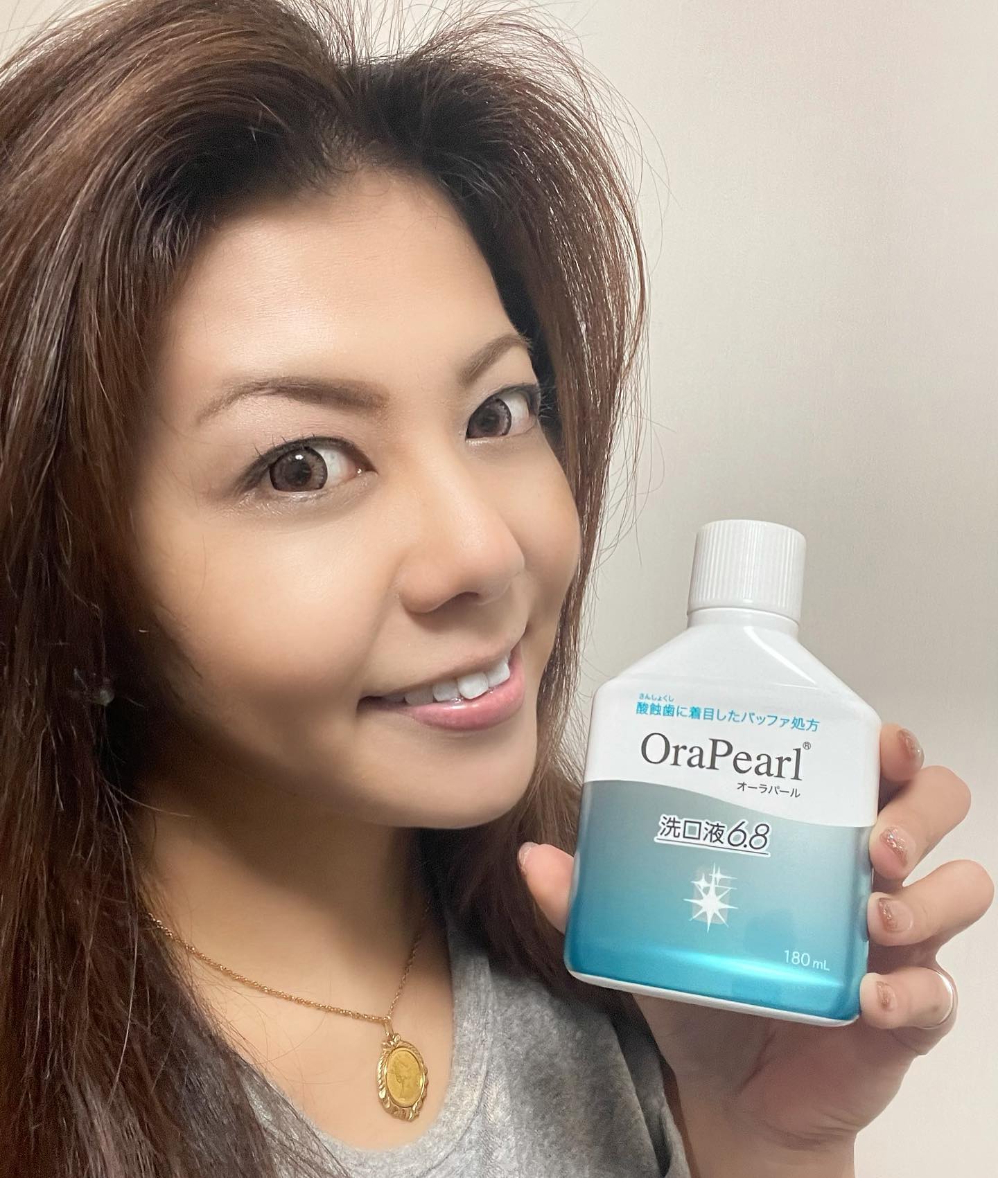 口コミ投稿：⭐️@orapearl_official 様の オーラパール洗口液6.8を使ってみました✨⁡【オーラパール…