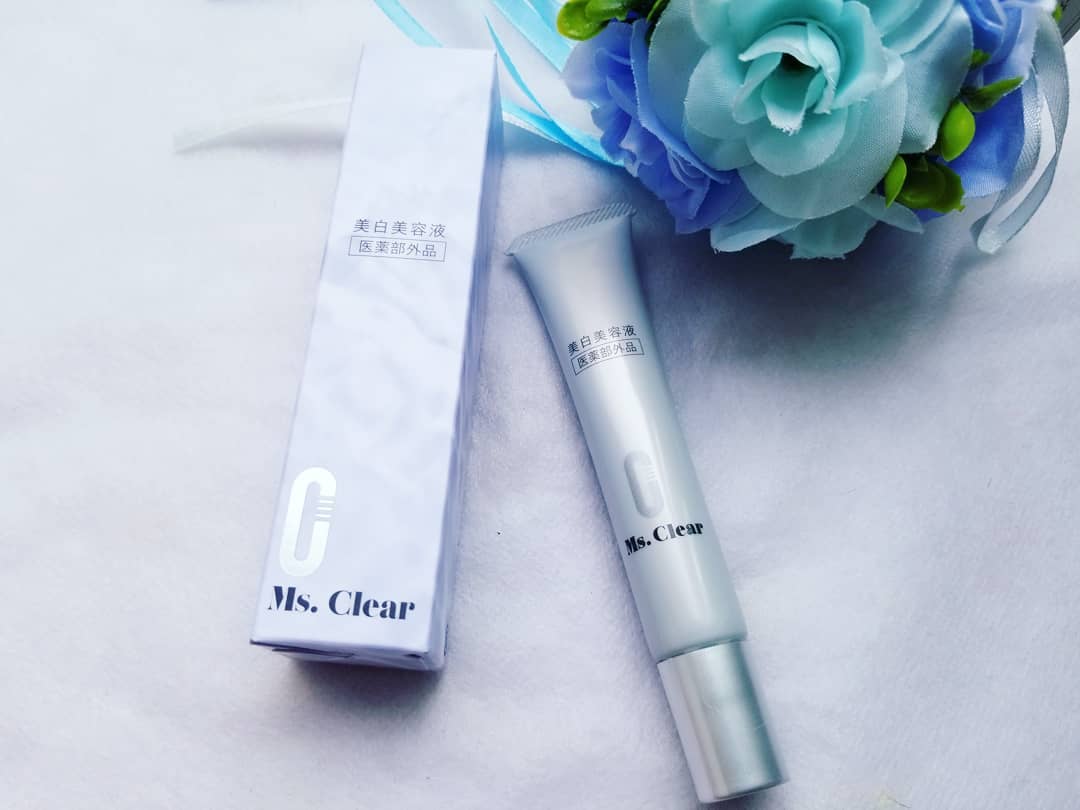 口コミ投稿：..Ms.Clear 美白美容液【医薬部外品】・内容量20g ・通常価格7,480円（税込）.シミへ…