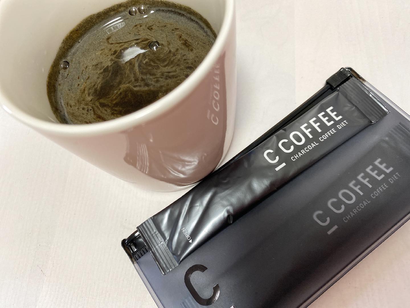 口コミ投稿：チャコールコーヒーダイエット『C_COFFEE』最近食べ過ぎで、体重も増えちゃったので…