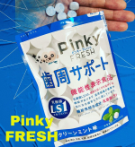 機能性表示食品に生まれ変わった新しいピンキーフレッシュ、「Pinky FRESH　LS1 クリーンミント味」をご紹介します！通販限定のみの限定商品です。乳酸菌LS1を生きたまま「生菌」として含…のInstagram画像