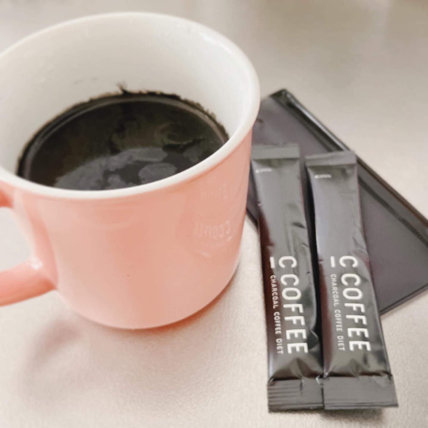 口コミ投稿：チャコールコーヒーダイエット「C_COFFEE」コーヒーが大好きで毎日飲んでいます。朝…
