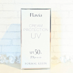 フラビア クリームプロテクションUV 使ってみました❣  日中の紫外線を強力ブロック！SPF50+・PA++++の 日やけ止めクリームです☀️ 日焼け止めなのにとても みずみずしいテス…のInstagram画像