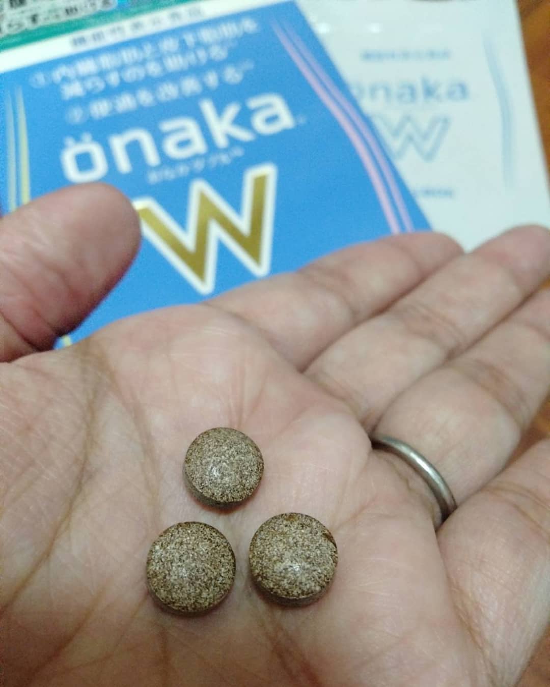 口コミ投稿：@pillbox_japan 様のサプリ「onakaW」お試しさせて頂きました。味は、なんかお茶みた…