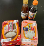 ❤️テーブルマークのパックごはん「国産こしひかり３食」「北海道産ゆめぴりか（分割）４食」⁡❤️ミツカン商品「追いがつお(R)つゆ２倍500ml」「だしまろぽん(R)」⁡…のInstagram画像