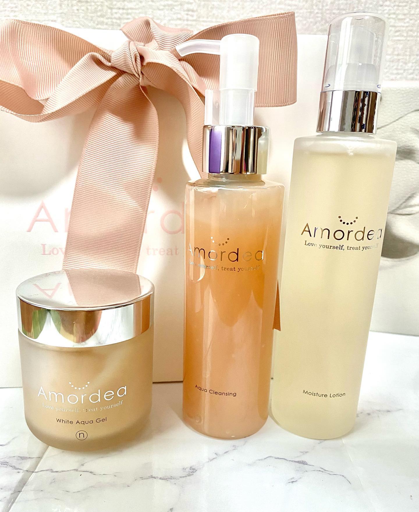 口コミ投稿：..アマルディア(@amordea_official)のスターターセット💛クレンジング・導入美容水・…