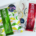 @pdc_jp 様。抹茶マスクと酒粕マスク。 大好きなワフードメイドのマスクです⭐︎ ■宇治抹茶マスク約400年の歴史を持つお茶屋、京都利休園厳選の宇治抹茶を使用。やさしく…のInstagram画像