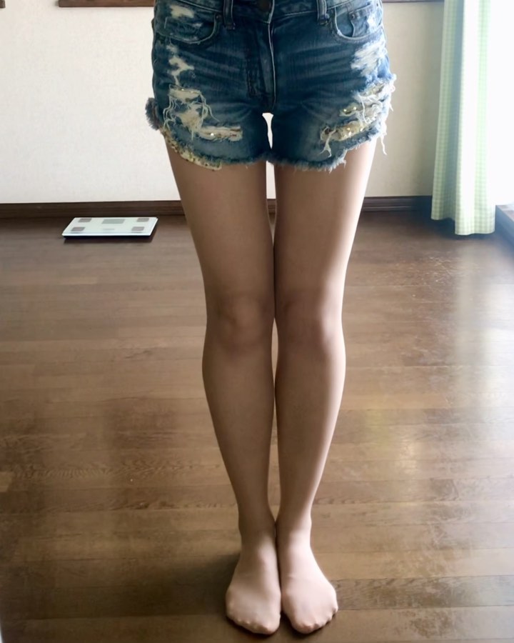 口コミ投稿：本日の無加工無アプリ自撮り。#スリムウォーク #シェイプアンドキープストッキング …