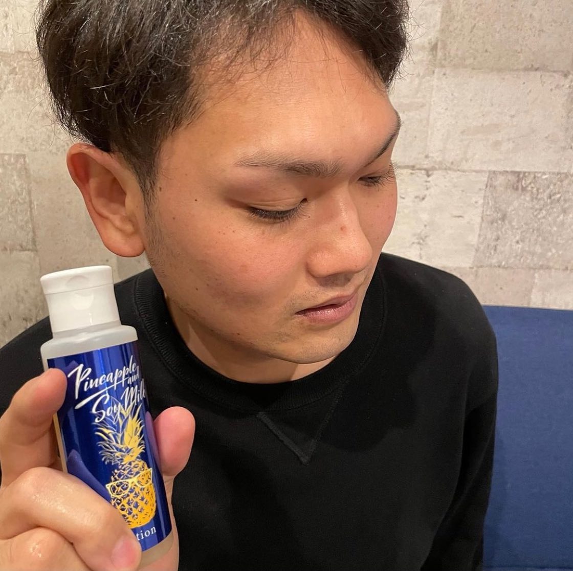 口コミ投稿：⁡彼氏のヒゲ、、、キレイに剃ってもその日の昼には青〜くなってくるほど、濃いんです…