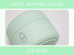 💚G9 SKINWHITE WHIPPING CREAM#MINT GREEN少し前によく耳にしていた韓国発のウユクリームから新カラーが数量限定で発売✨MINT…のInstagram画像