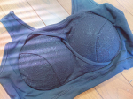 ぽっちゃりさんの為の専門ブランドizumi BODY LABOから発売されている、『ハーフトップブラ　おやすみ用』しっかりとした生地で、伸縮性もあり、付け心地が凄くいい✨サ…のInstagram画像