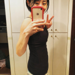 着圧タイツは知ってたかの、キャミソールは初体験。着てびっくり！！！お腹がぺたんこ〜！！#着圧キャミソール #ボディメイク #美ボディ #スリミューズ #スタイル美人コンテスト #mon…のInstagram画像